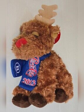 8" Reindeer Plush 2013 Boyd Gaming Pepsi-Cola Limited Edition